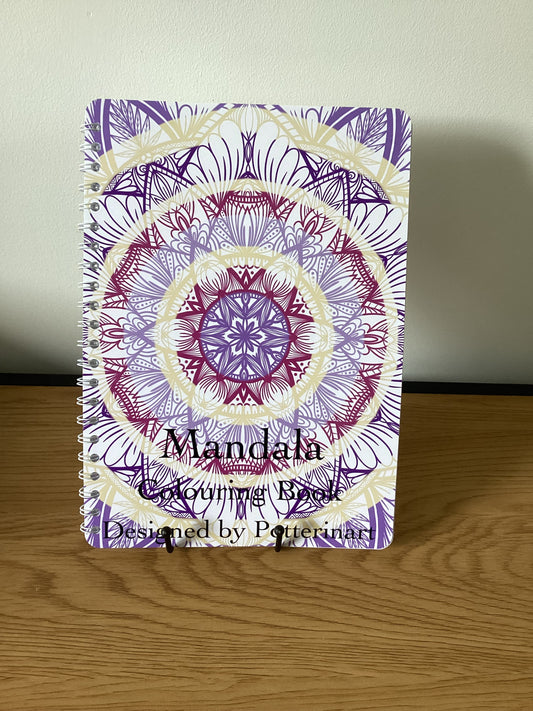 Mandala colouring book