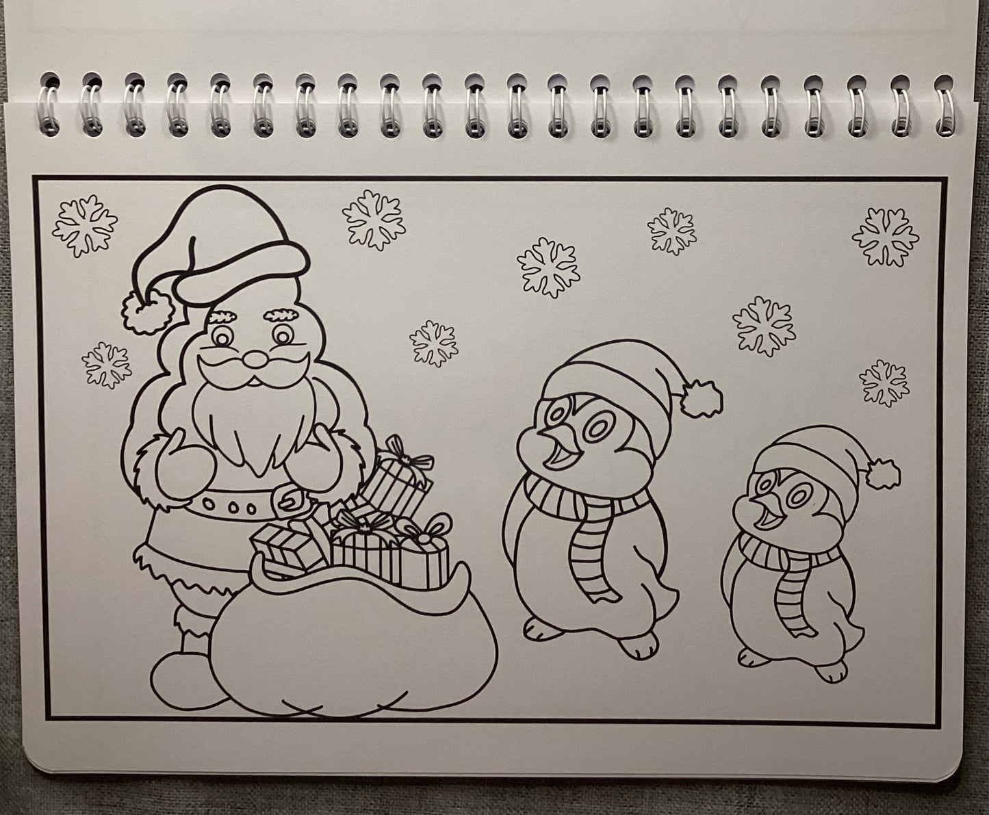 Christmas colouring book