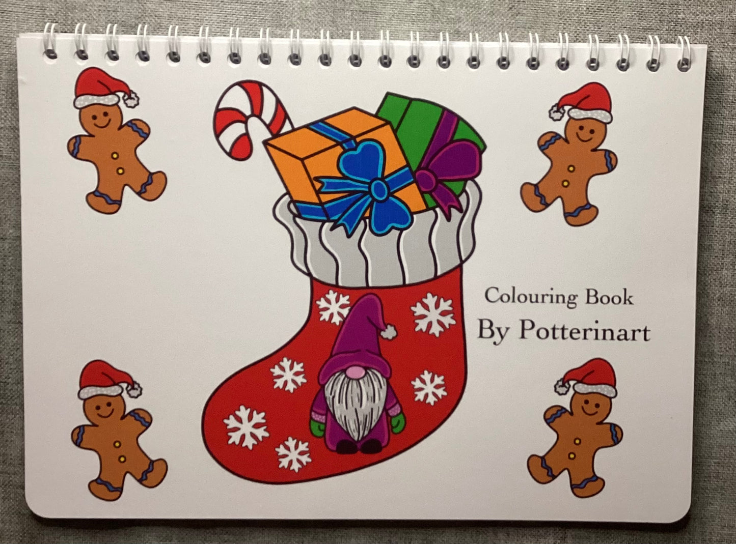 Christmas colouring book