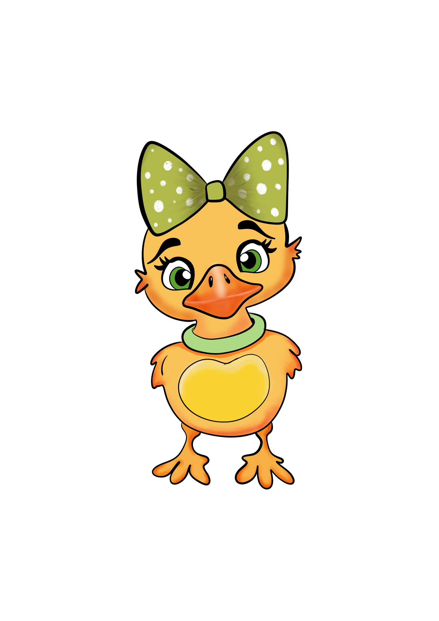 Little Miss Quack yellow