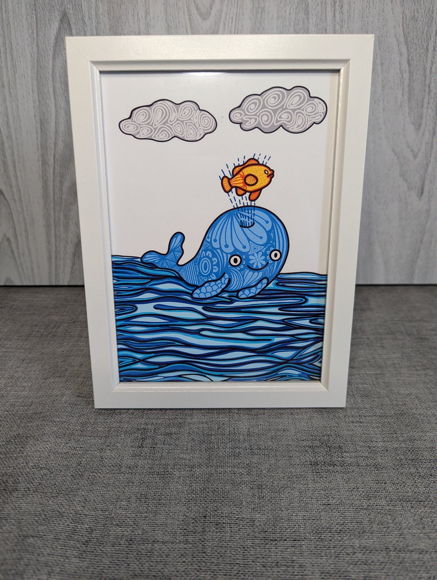 Bluey the Whale print stom-a-bility