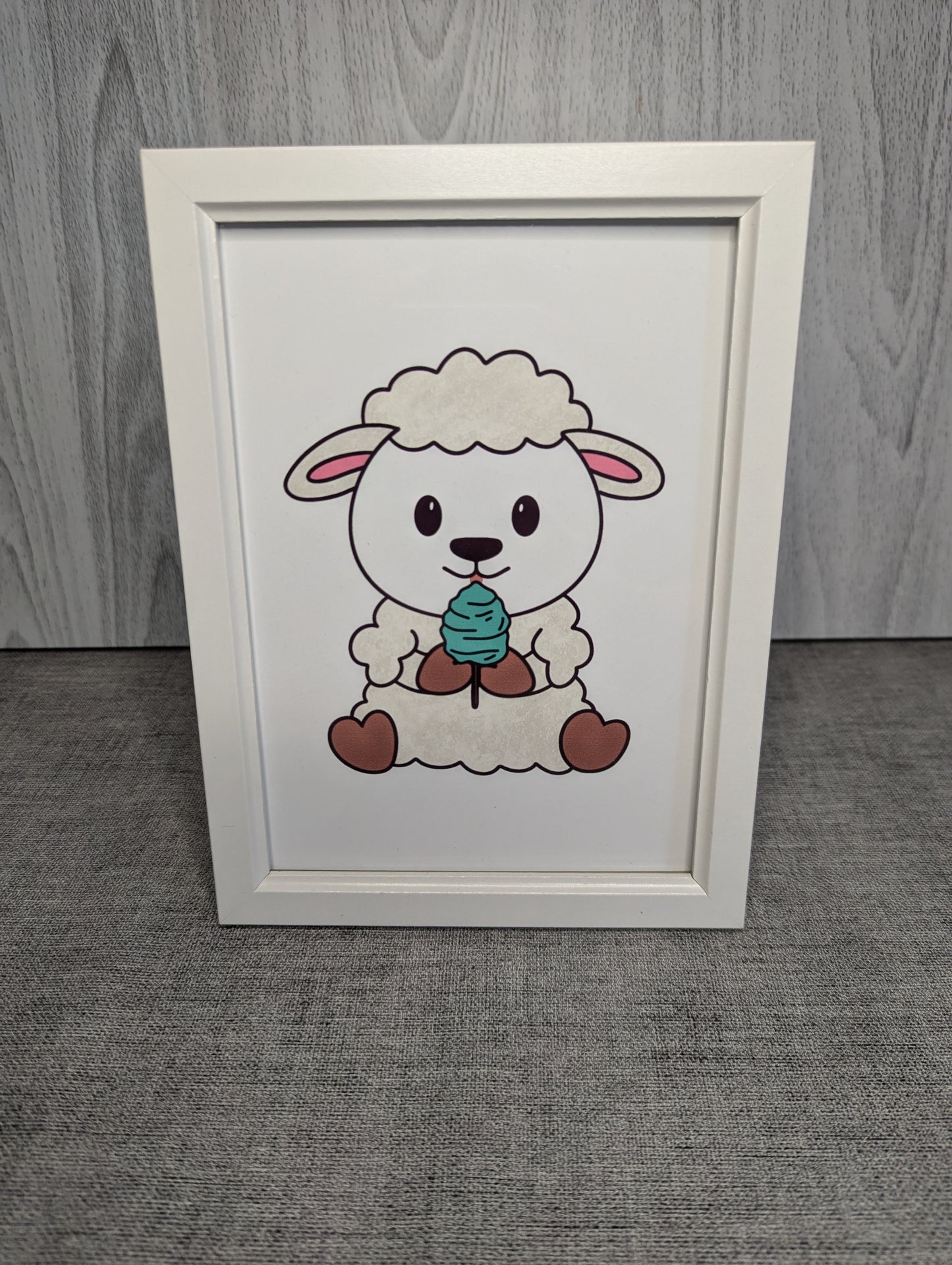 Baby lamb print