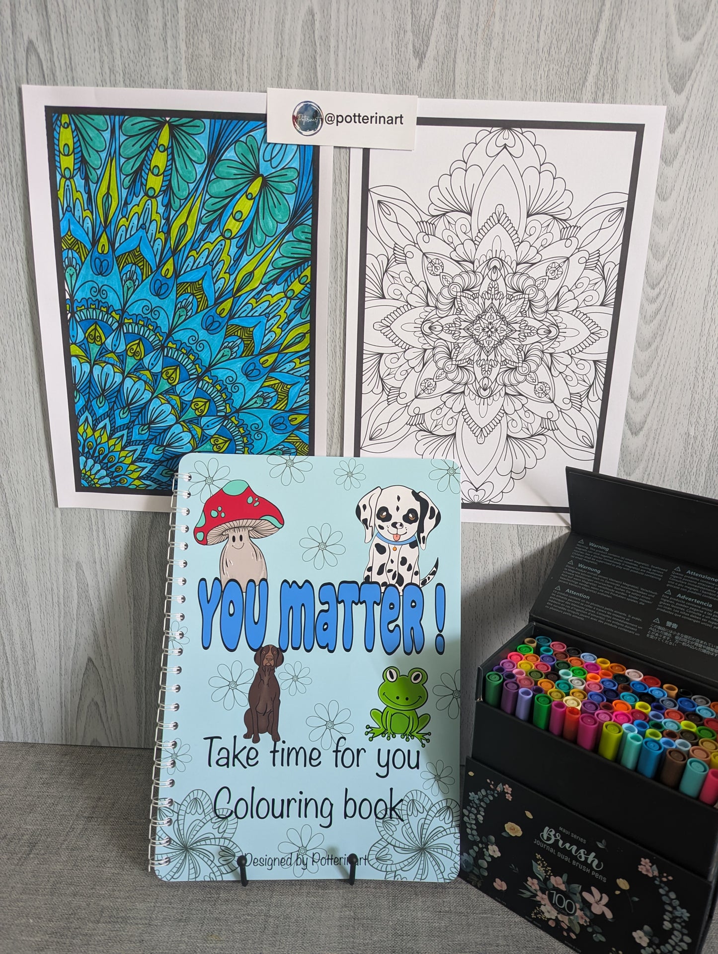 You Matter Colouring Book