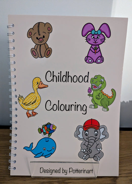 Childhood colouring book