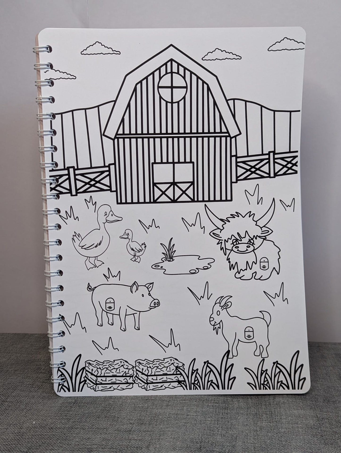 Stom-A-Bility Colouring Book suitable for Children and Adults A4